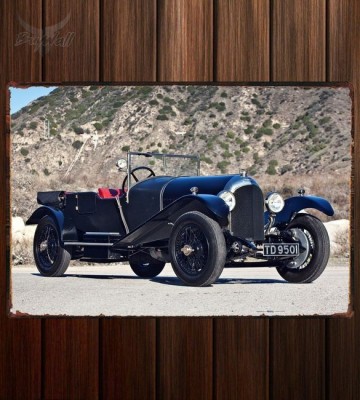 Металлическая табличка Bentley 3 Litre Sports 4-seater Tourer 027